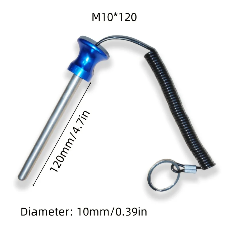 1 Universal Magnetic Weight Stack Pin Aluminiumlegierung Gym Pin für Weight Stack Machines Gym Zubehör Ersatz-Gewichtsstift – Detail 13