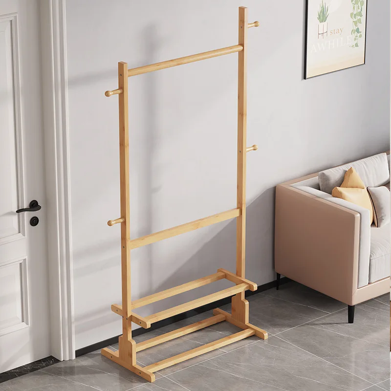 

Clothing Rack Perchero Clothes Hanger Ropa Plegable Pared Coat Racks Hangers Furniture Floor Standing Coat Rack