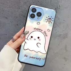Cool Natural Soft Silicone Floral TPU Phone Case - Fashion Back Cover Bumper for Cubot P80 (HS - C0165)