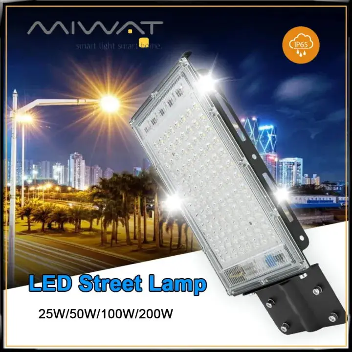 LED Street Lamp LED Lamp LED Wall Light 25W 50W 100W 200W Flood Light LED Lighting Waterproof Wall Lamp 220V Garden Street Lights Reflector Spotlight House