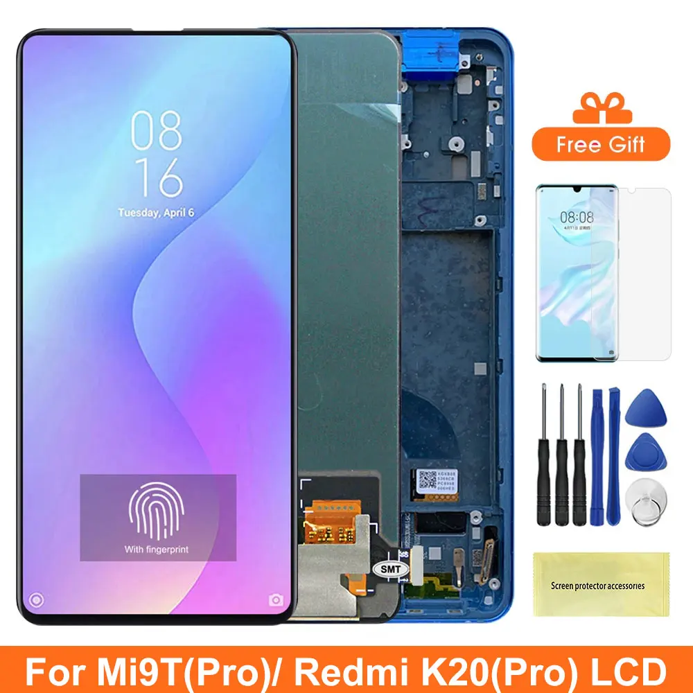 Schermo Di Ricambio Per Xiaomi Mi 9T / Mi 9T Pro E Redmi K20 / K20 Pro - CINQ TEQ Con Kit!