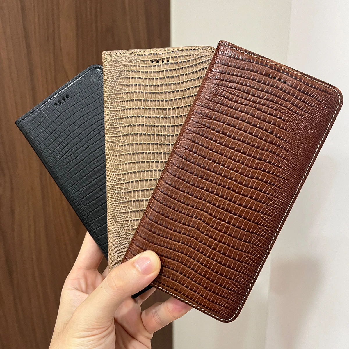 Magnetic Genuine Leather Skin Flip Wallet Phone Case On For iphone X XR XS 11 12 13 14 15 16e 16 Pro Max Mini 16Pro i14 i15 i16 6