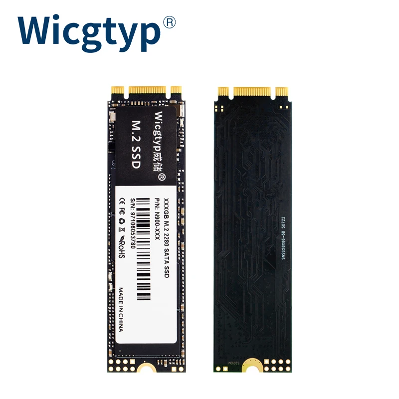 Wicgtyp Ssd M2 Ngff Per Laptop Ssd M.2 Sata3 128Gb 256Gb 512Gb 1Tb 2Tb Ssd Ngff 2280 Hard Disk Interni Drive Per Desktop