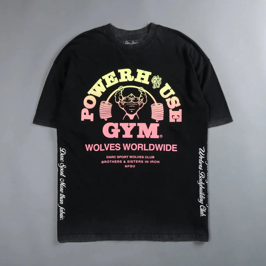 Darc Sport T Shirts Oversized Print High Quality Us Size 100% Cotton Gym  Men Clothing Short Sleeve Top Tees Darcs Wolves T-Shirt