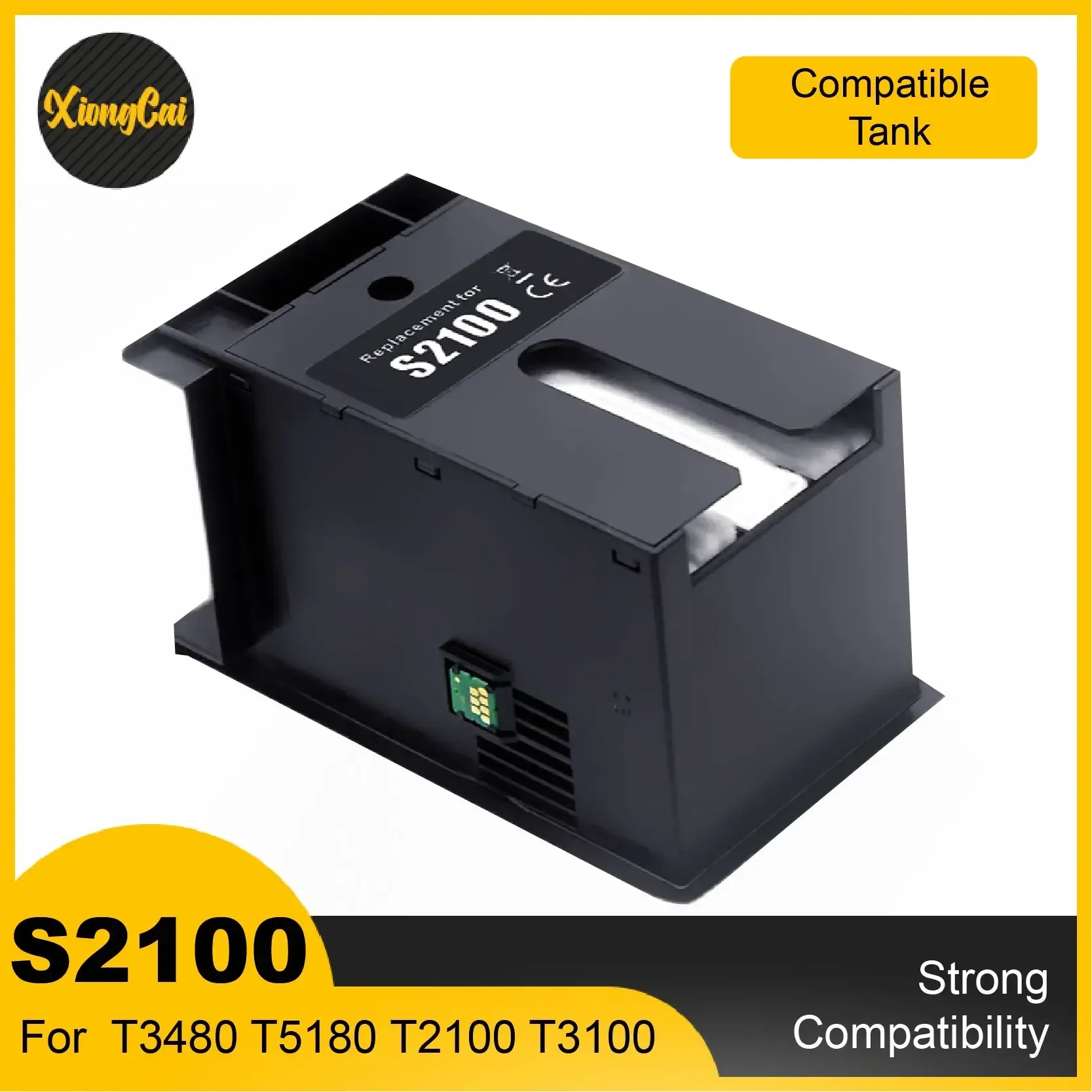 Caixa de Manutenção Nova da Tinta do Tanque de Tinta da Manutenção S2100 para Epson Surecolor T2100 T3100 T5100 T2170 T3170 T5170 F570 T3160