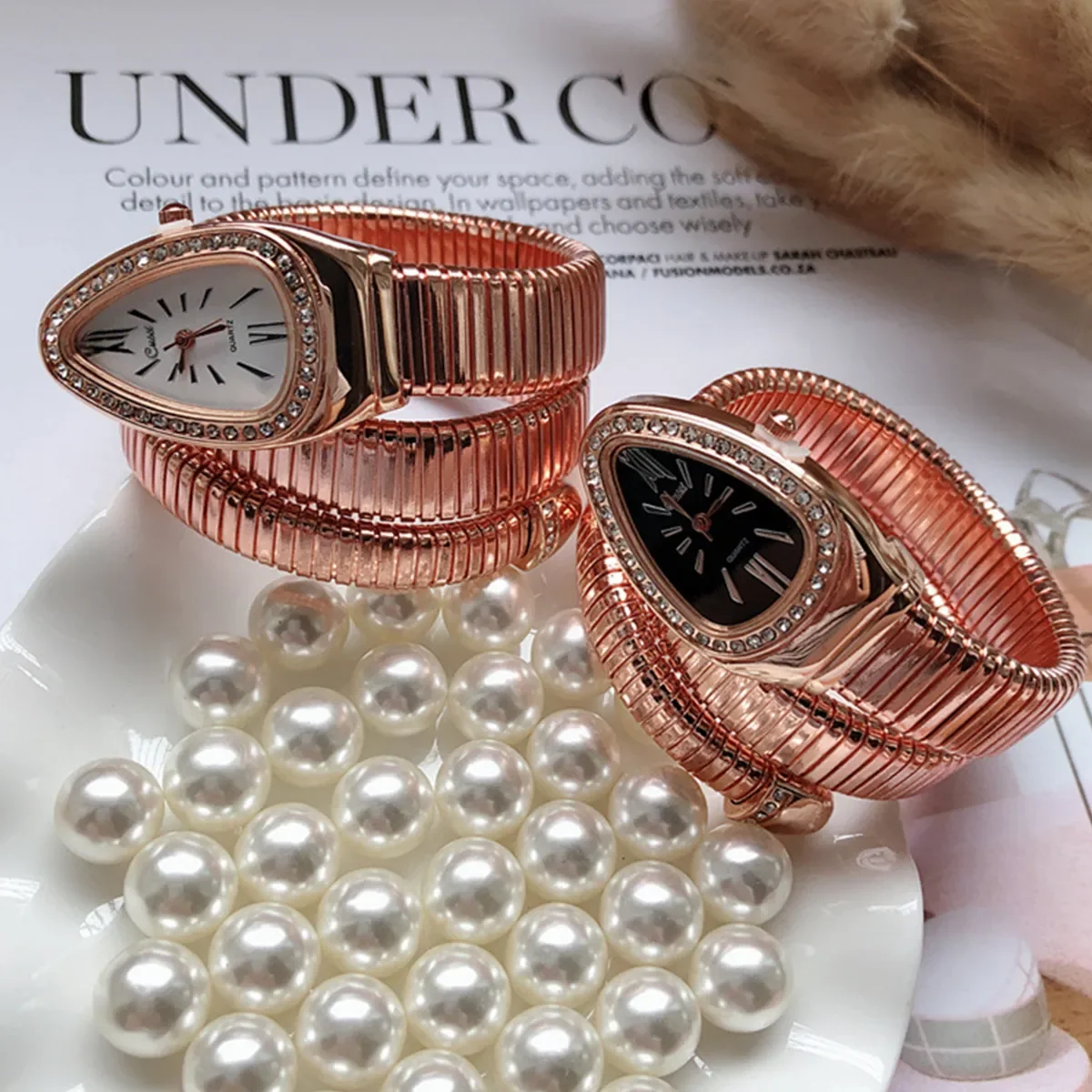 Women Quartz Watch Bracelet Stainless Steel Fashion Gold Ladies Watches Clock High-quality Luxury Ladies Wristwatch(Only Watch) womens quartz watch