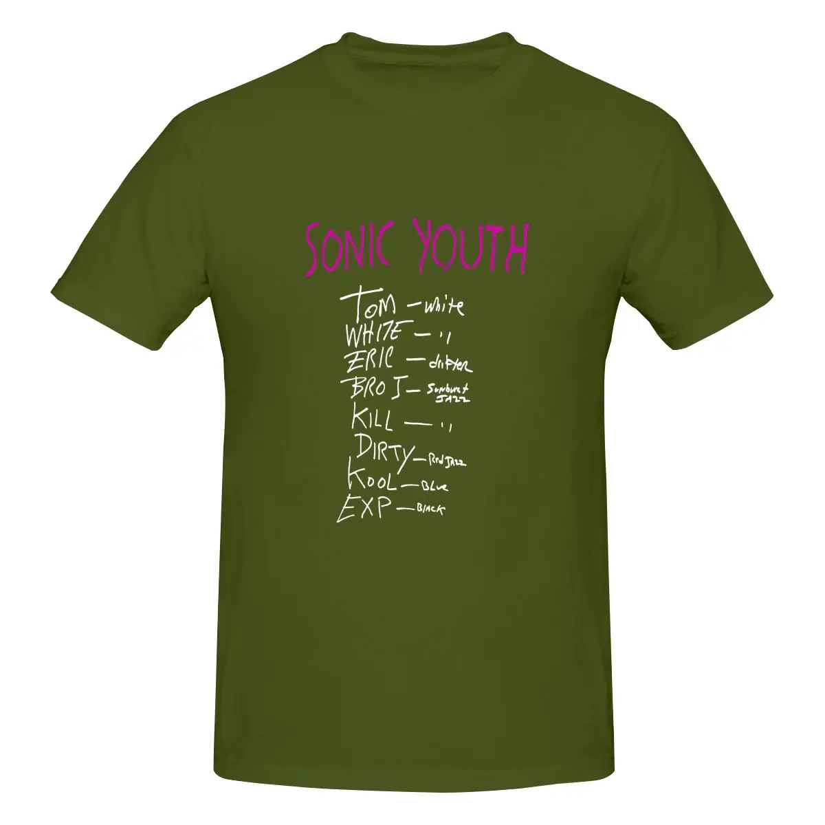 thumbnail image 1 of Camiseta de Sonic Youth 1991 Disappearer Traci Lords Rock P-19, camiseta, ropa de calle de moda retro rara, 1 of 5