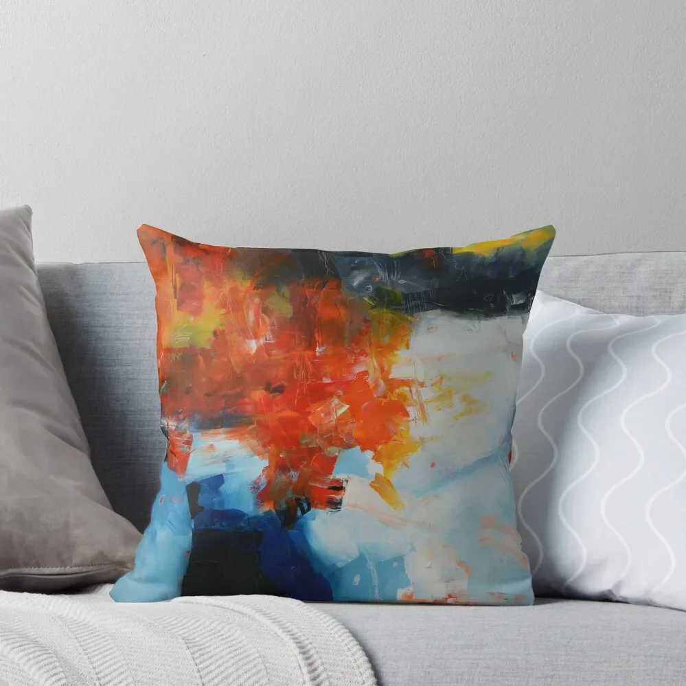 

Blue and red abstract art Throw Pillow christmas pillowcases pillowcases for sofa cushions Pillow Cover