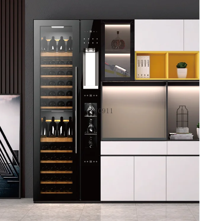 *Freestanding wine cellar refrigerator 112 bottles with wine fridge cellar with bottle dispenser