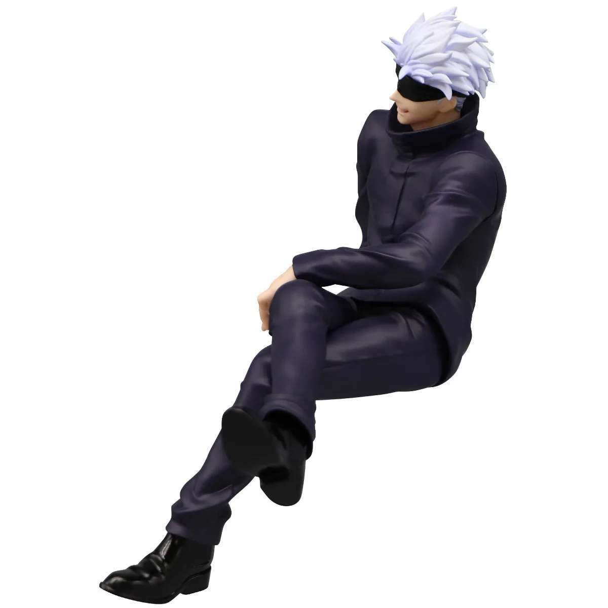13CM Anime Figure Jujutsu Kaisen Blindfolded Gojo Satoru Sitting