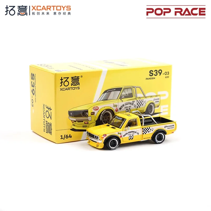 Xcartoys x POPRACE 1:64 パンデム 620 ムーニーアイズ イエロー
