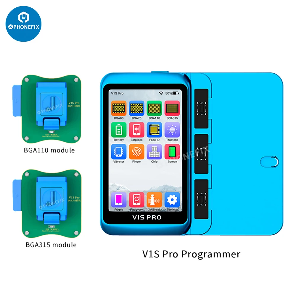 コンピュータ・IT iPhone 5 JC V1SPRO Programmer Rewrite Data for IPhone 6-14 Read Write
