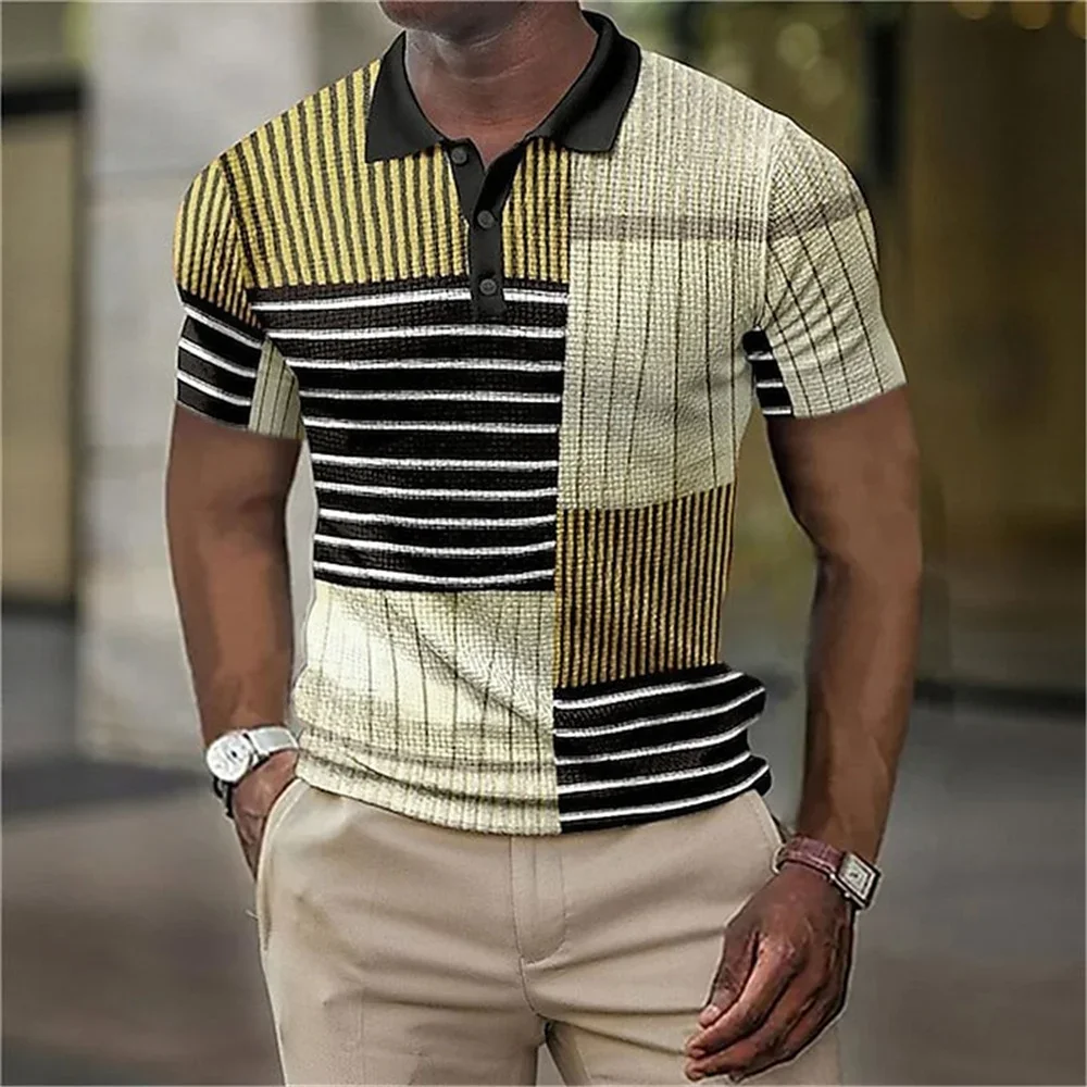 Рисунок 2 - Мужская Повседневная рубашка-поло в клетку