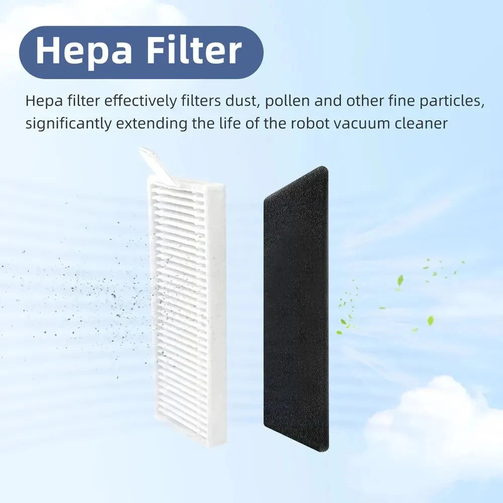 rolo filtro hepa panos de esfregao compativel 04