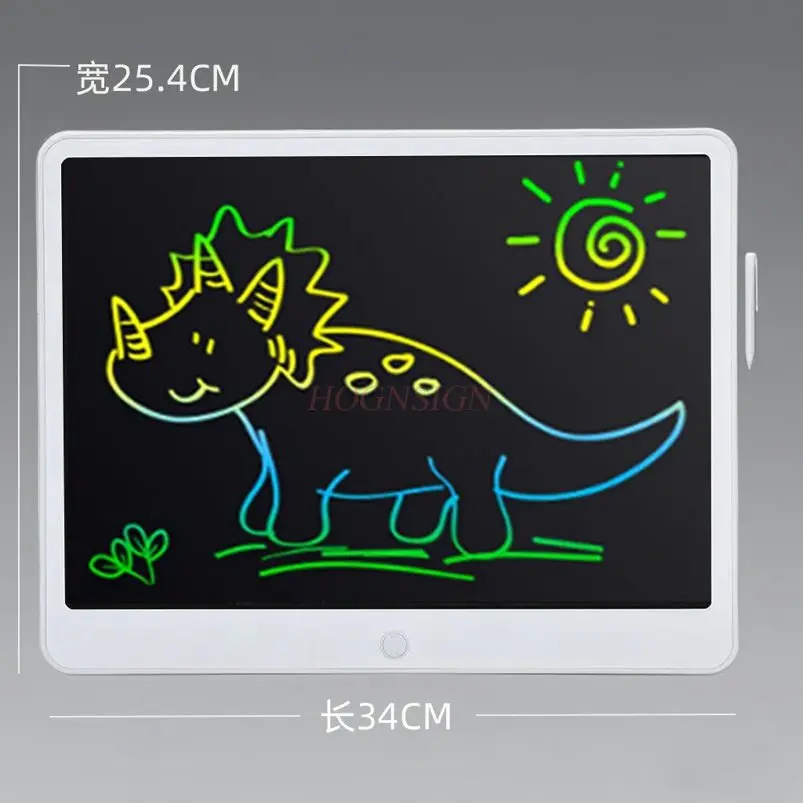 1pcs 어린이용 LCD 드로잉 보드 쓰기 보드 그래피티 라이트 소형 칠판 컬러 전자 드로잉 보드