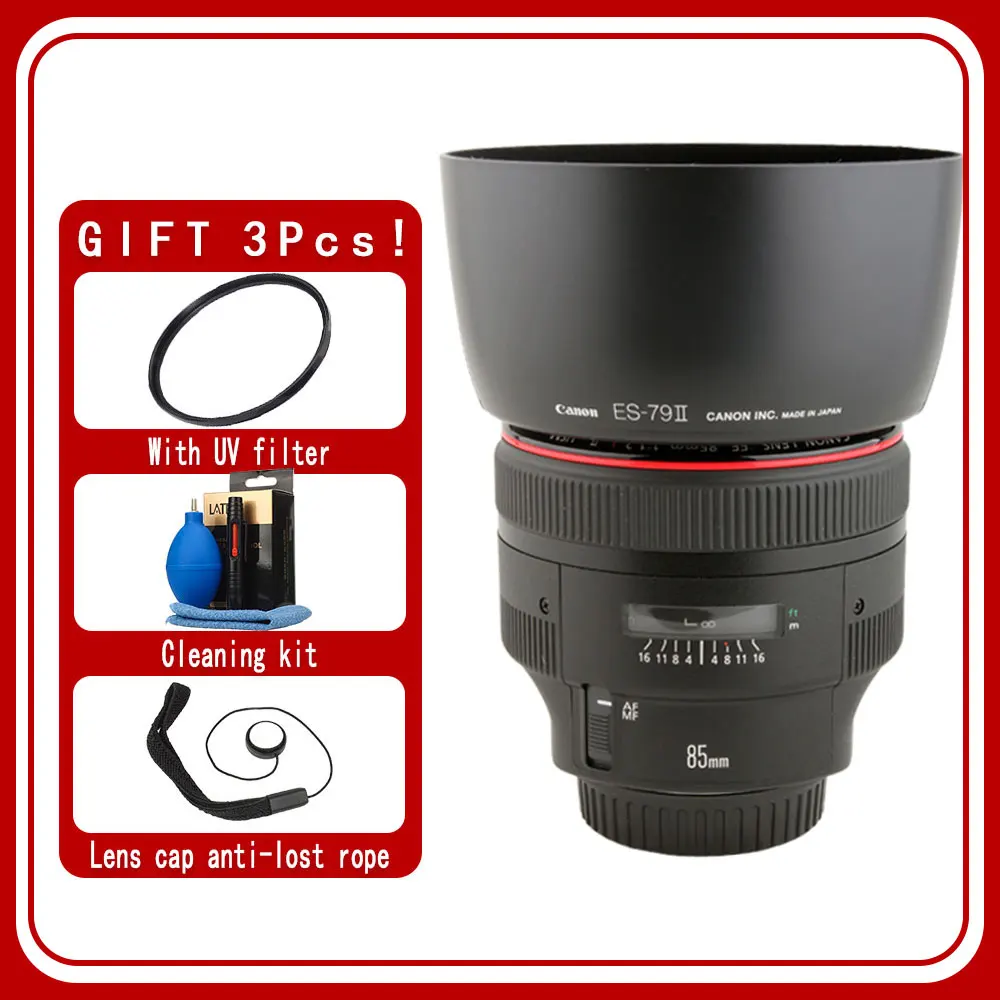 Obiettivo Canon Ef 85Mm F/1.2L Ii Usm