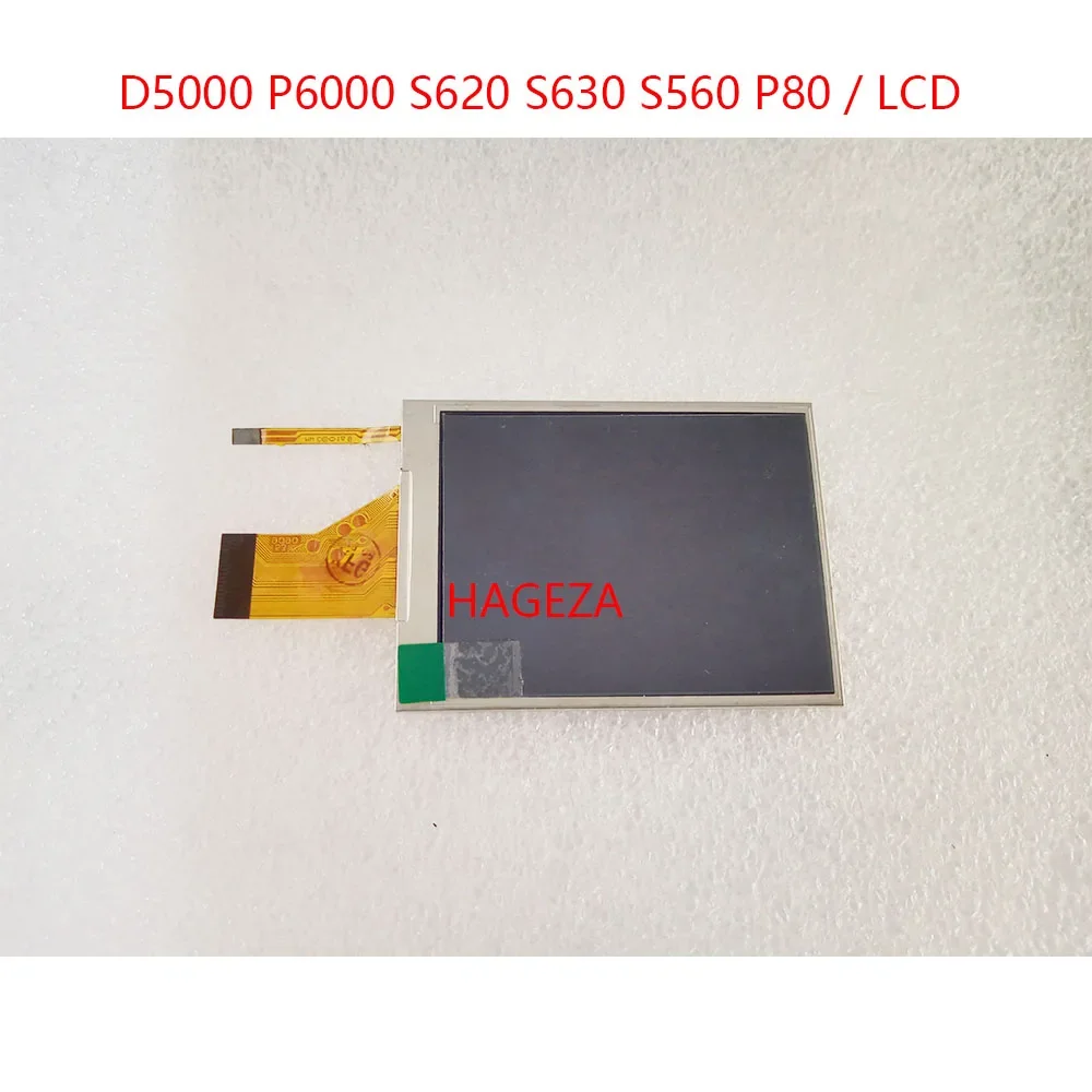 New D5000 LCD Display Screen for Nikon D5000 P6000 S620 S630 S560 P80 LCD Digital Camera Repair Part