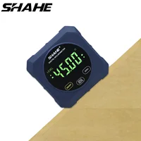 SHAHE Touch Control Digital Angle Finder Gauge Magnetic Protractor Inclinometer Table Saw Angle Gauge Level Cube Box 1