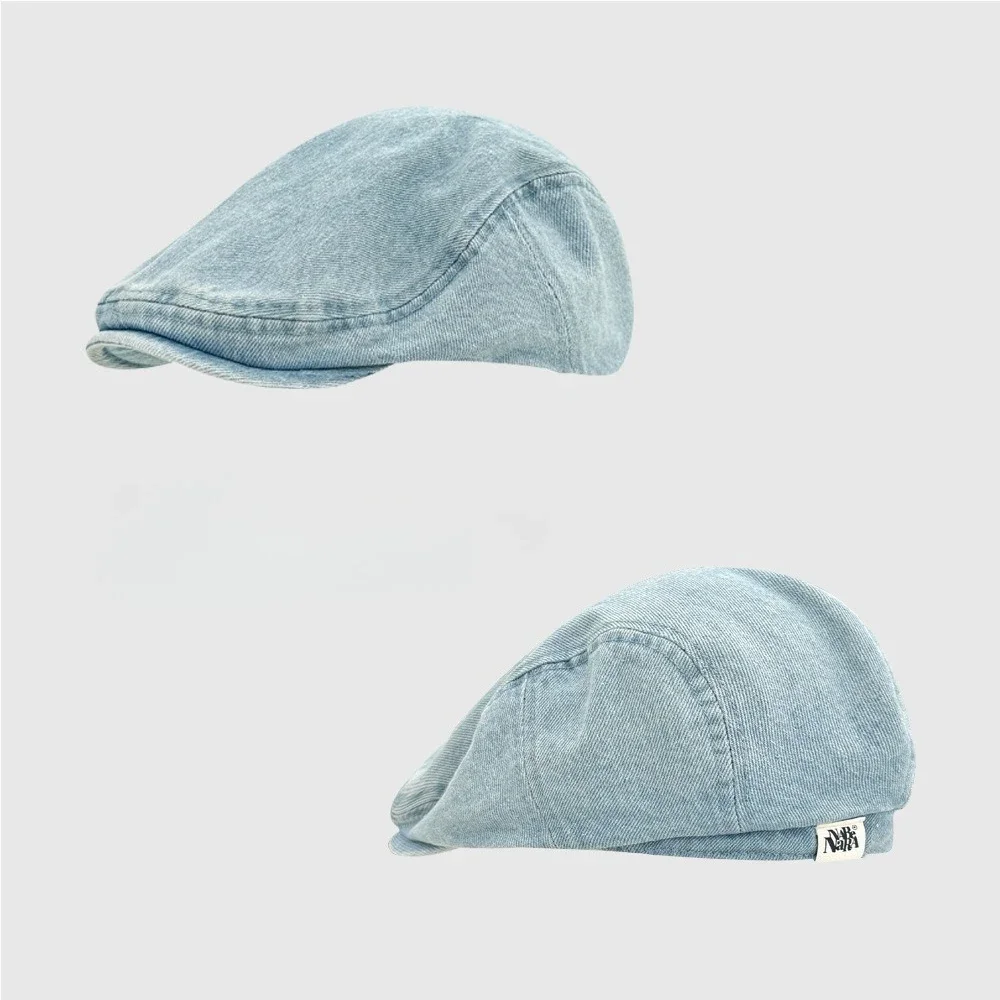 帽子 Beret 8 panel denim ML cph 帽子 Beret 8 panel denim ML cph 帽子 Beret 8 panel denim ML