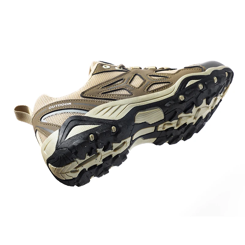 

Large Size Outdoor Men Cross-country Sports Shoes Durable Mountain Hiking Sneakers Anti-Slip Boys Hill Climbing Sneakers