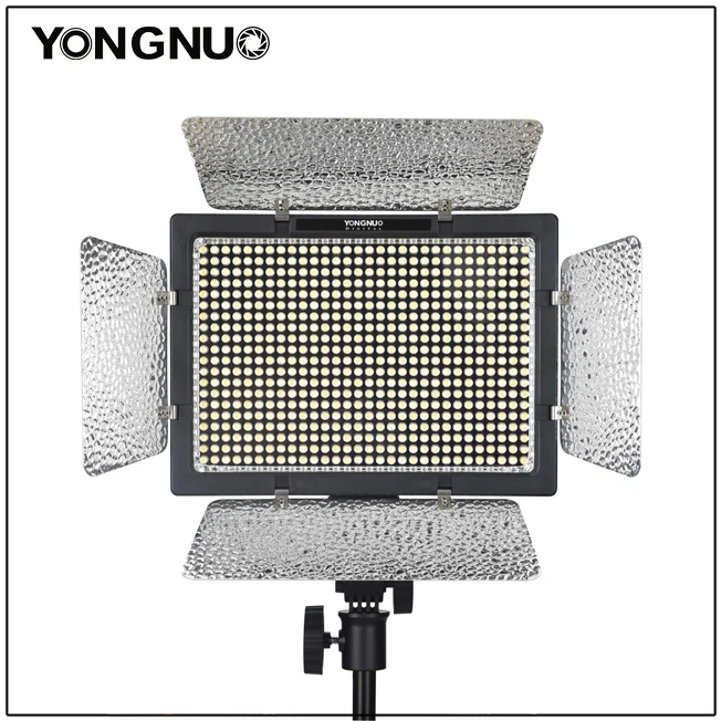 YONGNUO YN-600L LEDライト2個セット　充電器バッテリー2個付 YONGNUO YN600L II LED Video Light Panel 5600K Color with