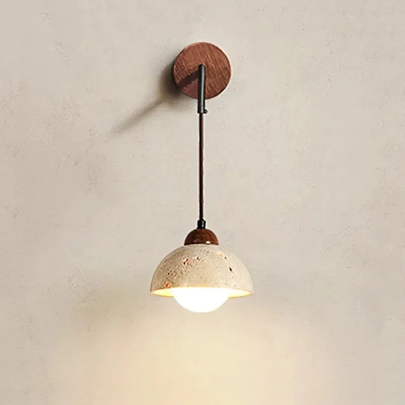 Wabi Sabi Stone LED Wall Lamp 1