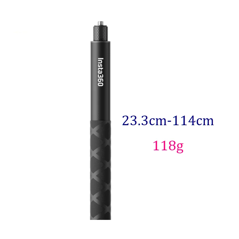 Bâton Selfie Invisible Insta360 114cm - Compatible X4/X3/ONE RS