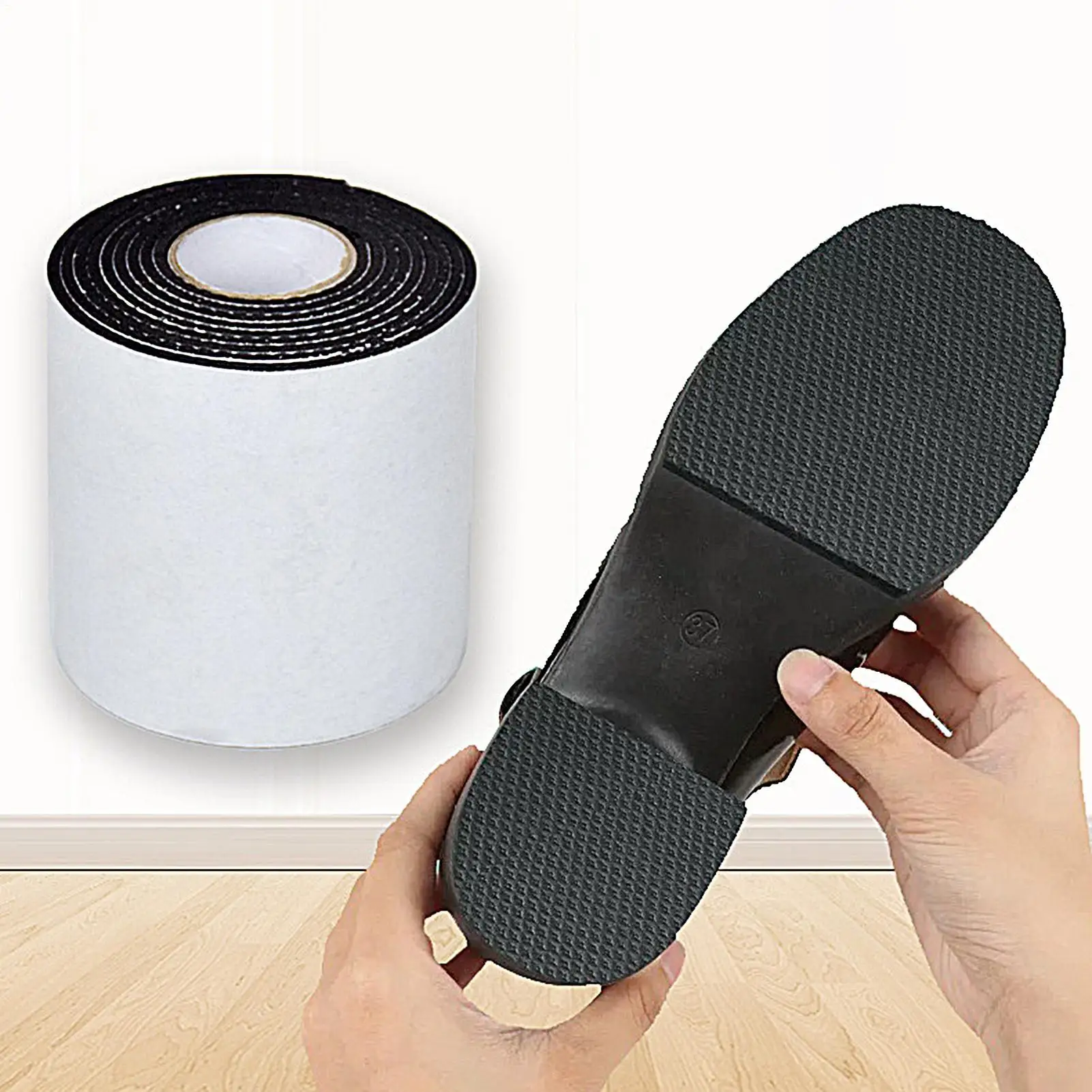 Selbstklebender Anti-Rutsch-Aufkleber für Schuhsohle, langlebiger, rutschfester Schuhschutz, Gummipolster für hohe Absätze, tragbares Kissenpolster – Detail 5
