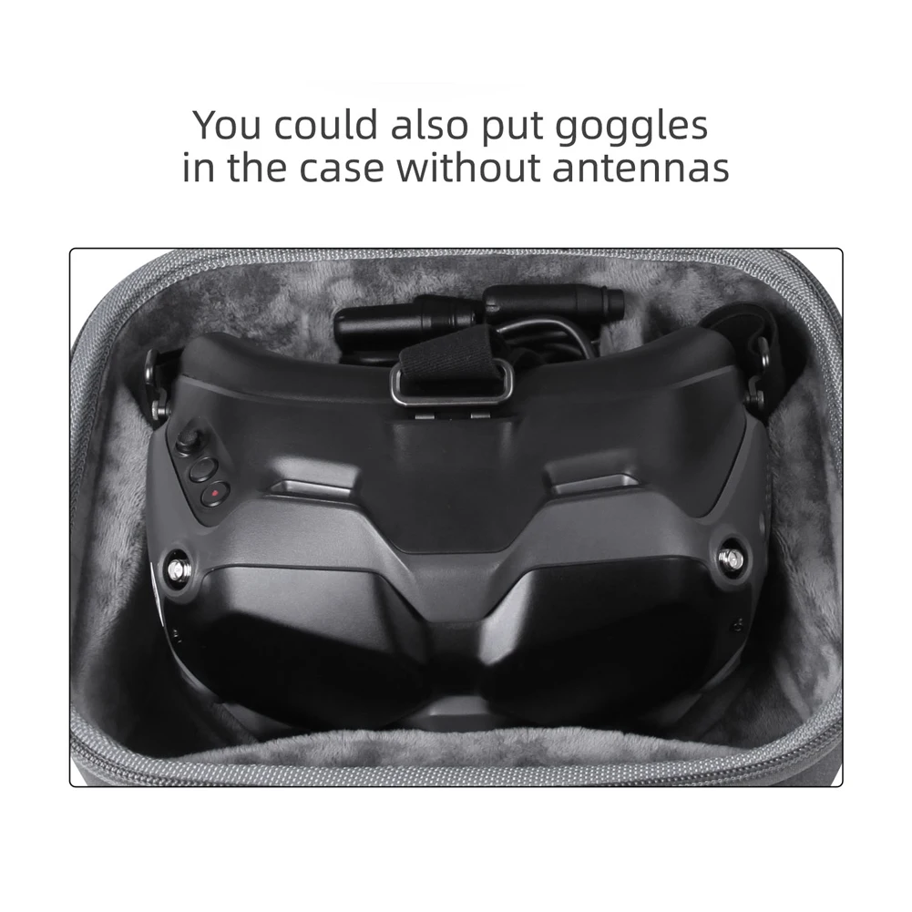 Drone Accessories,Drone Storage Bag,DJI Case,Drone Case,Handbag Case,Flight Glasses Case Portable Carrying Case Handheld Carrying Bags RC Drone Accessories Storage Bags Protection for DJI Avata FPV Goggles V2