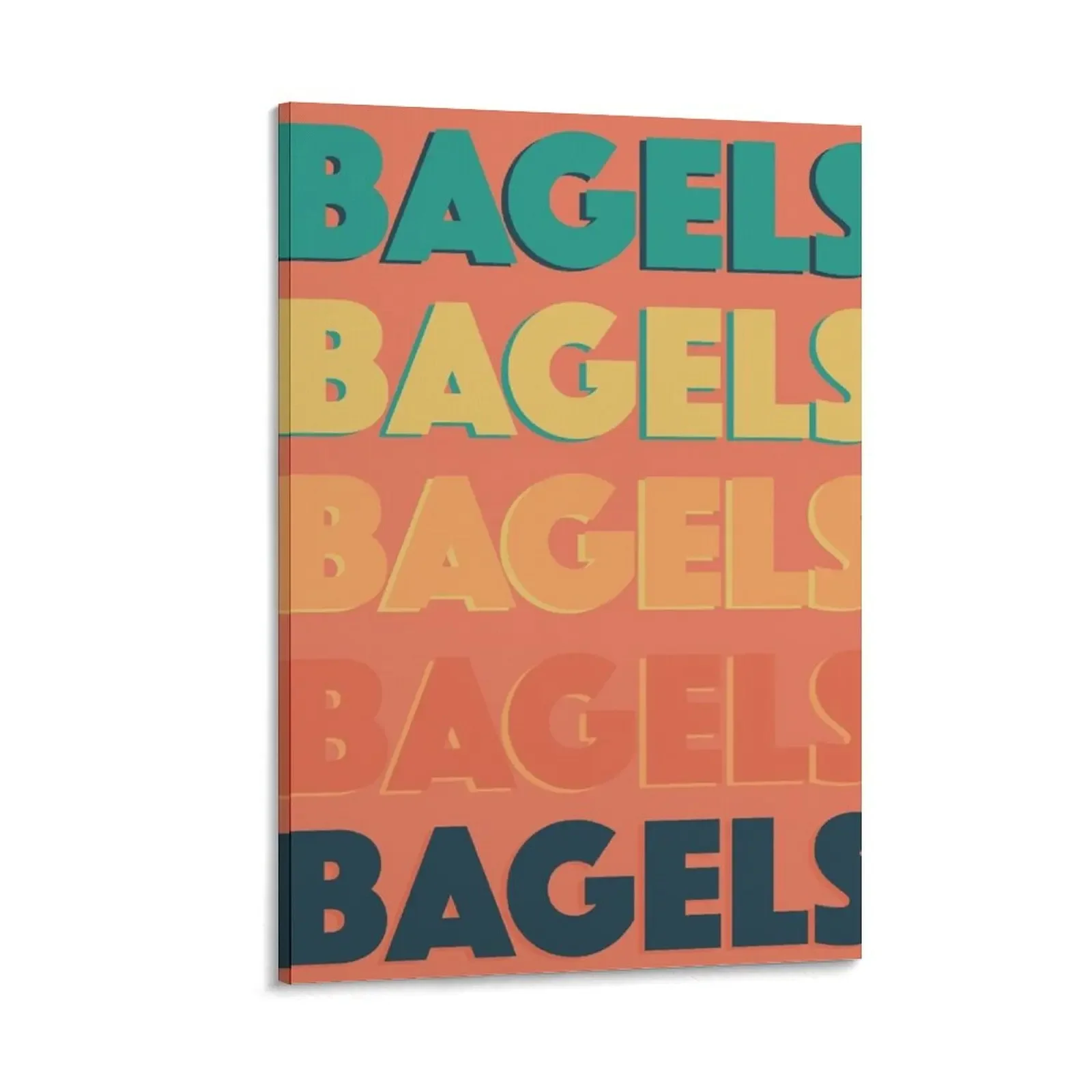 

bagel lover Canvas Painting room decorations for girls Paintings Luxury living room decoration room decoration