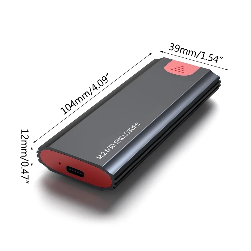 M.2 NVMe SSD Ŭ   ʿ  USB C 3.1, Ʈ 3, 10Gb NGFF Sata PCIe M-Key, 2230 2242 2260 2280  ݿ