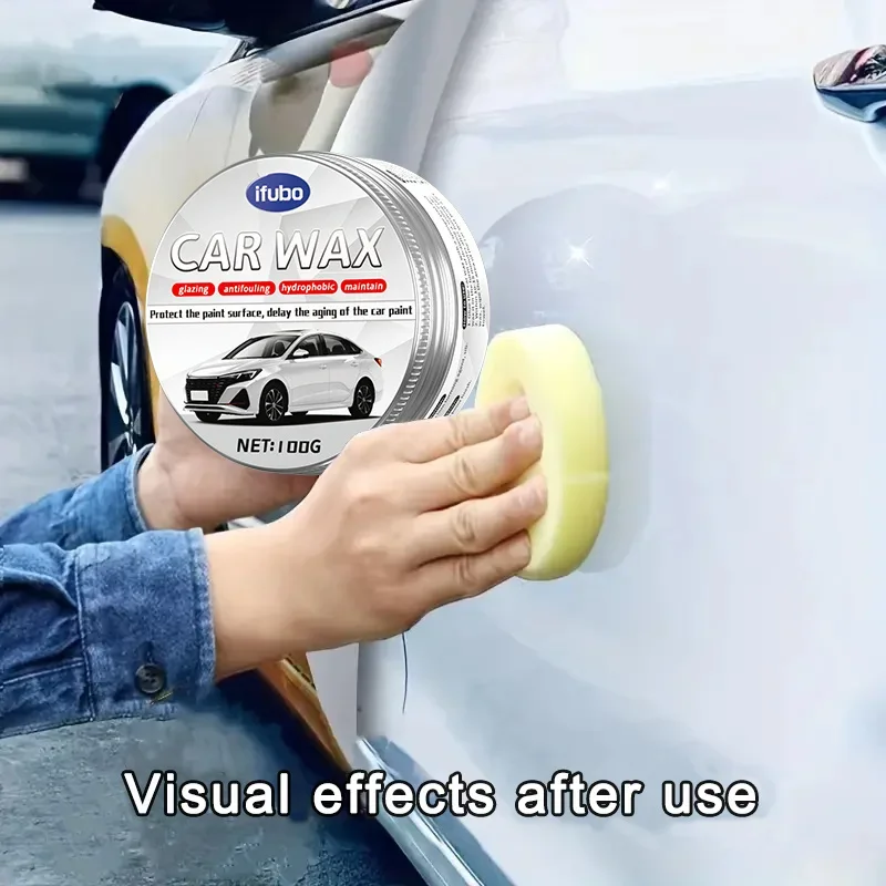 NEW Premium White Car wax – Scratch repair and polishing paste for long-lasting shine and protection for all white vehicles BEST SELLERS