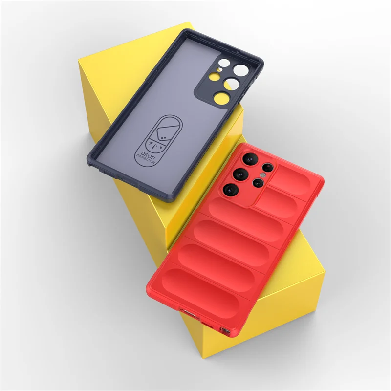 Durable Silicone TPU Rubber Protective Case - Anti-Drop Shockproof Cover