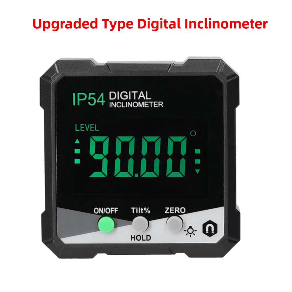 Goniómetro Digital Inclinómetro Con Horizontal Goniómetro Con Magnética 90 Grados Inclinómetro