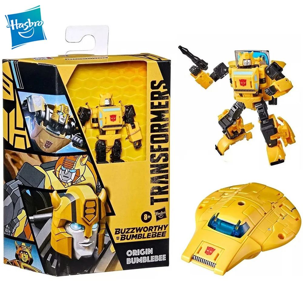 [In Magazzino] Trasformatori Strappo Buzzworthy Origin Bumblebee War Per Cybertron Action Figure Model Toy Gifts