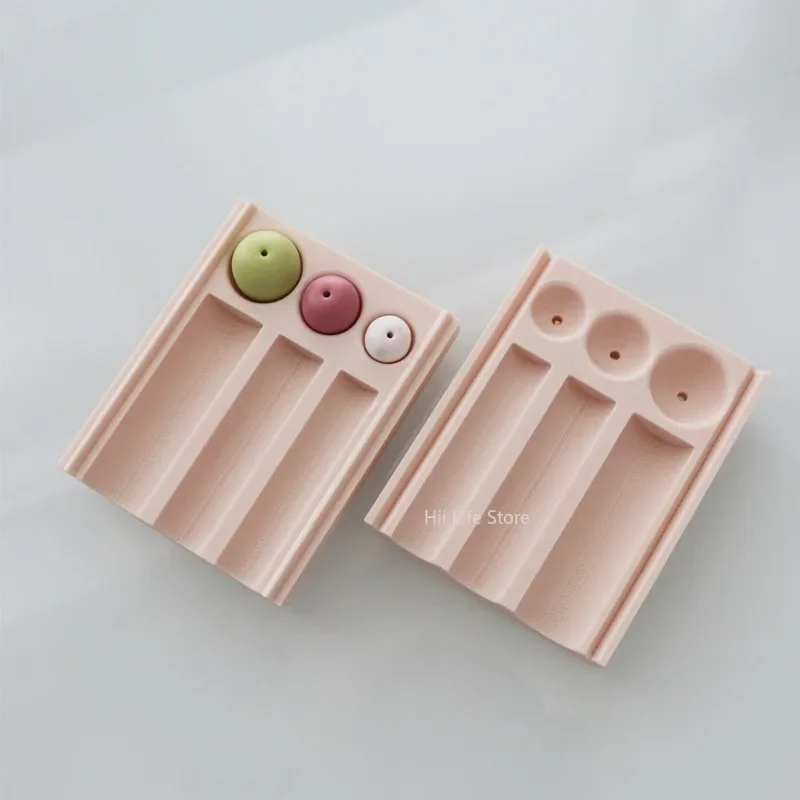 Polymer Clay Bead Rolling Ball Mold Clay Ball Punching Auxiliary Tool Cutter for DIY Earrings Jewelry Pendant Decoration polymer clay tools clay sculpting tools clay craft tool