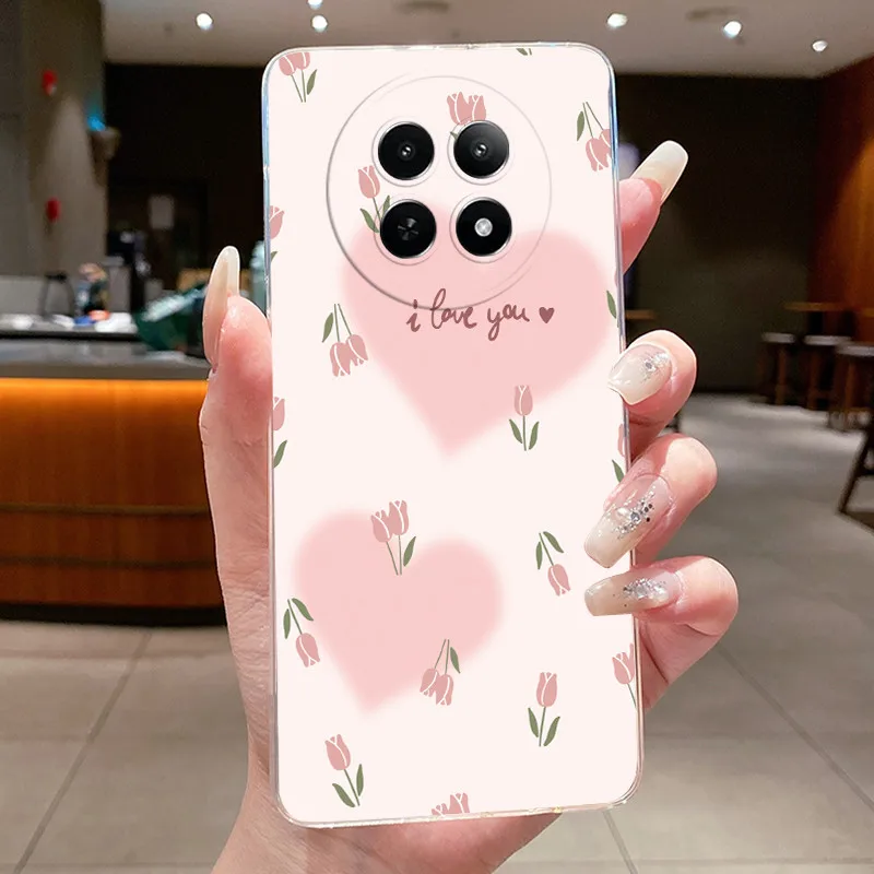 Floral Butterfly Soft Silicone TPU Phone Case - Protective Cover