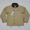 BOB DONG 1940's N-1 Deck Jacket Vintage Military Style Warm Wool Lining Men's Outerwear 1