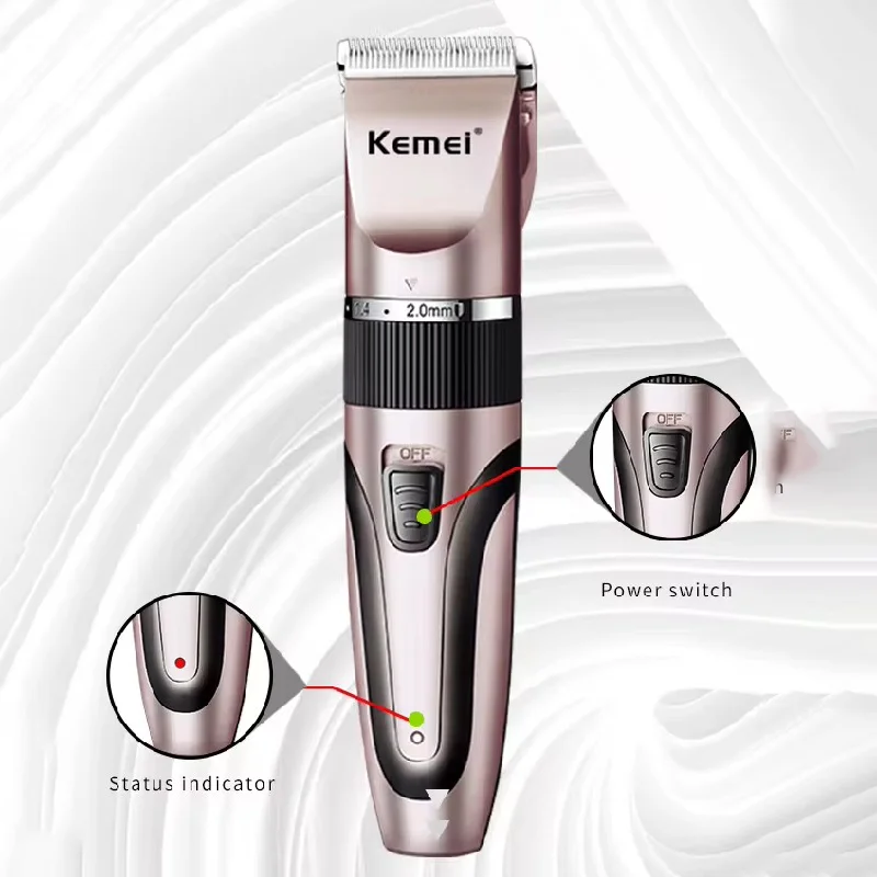 Hair Trimmer Pet Clipper Dog Hair Trimmer Pet Hair Trimmer Dog Clipper Professional Pet Grooming Clipper Kit Dog Hair Trimmer Electric Cat Shaver ceramic blade Rechargeable Animals Haircut Machine