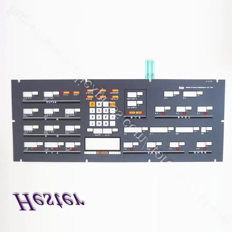 NISSEI NC-8000F NC8000F용 멤브레인 키패드 스위치 마스크 NIS..