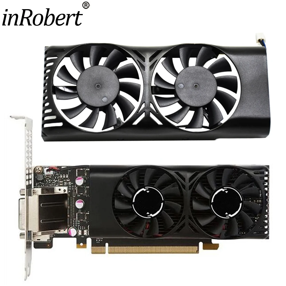 Nuovo Ha5510M12F-Z 2Pin Gtx 1050 Ti Ventola Di Raffreddamento Per Msi Geforce Gtx 1050 2Gt Lp Gtx 1050Ti 4Gt Lpv1 Ventola Di Raffreddamento Gpu Scheda