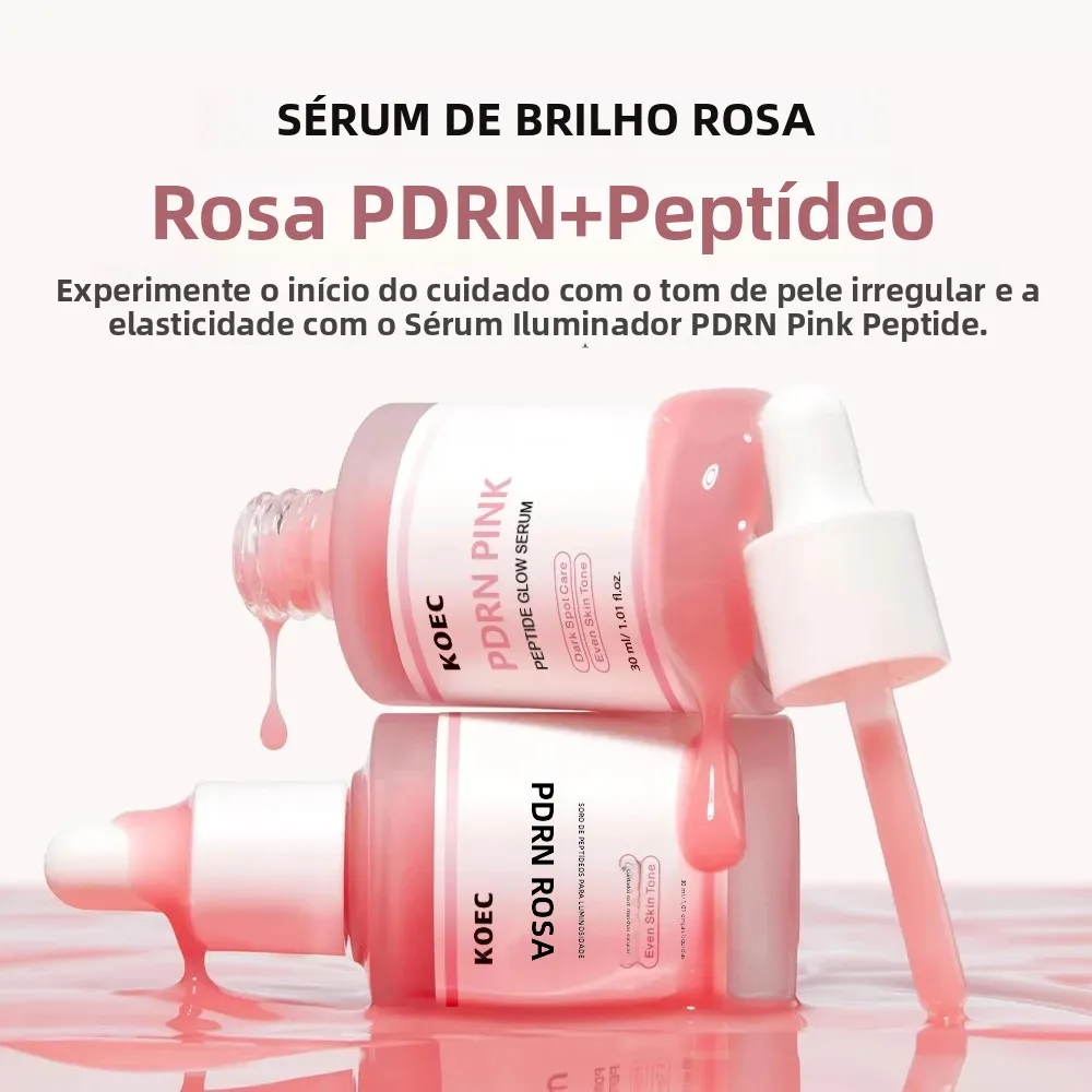 Envio 30ml KOEC PDRN Pink Peptide Glow Serum Cuidado Com Manchas