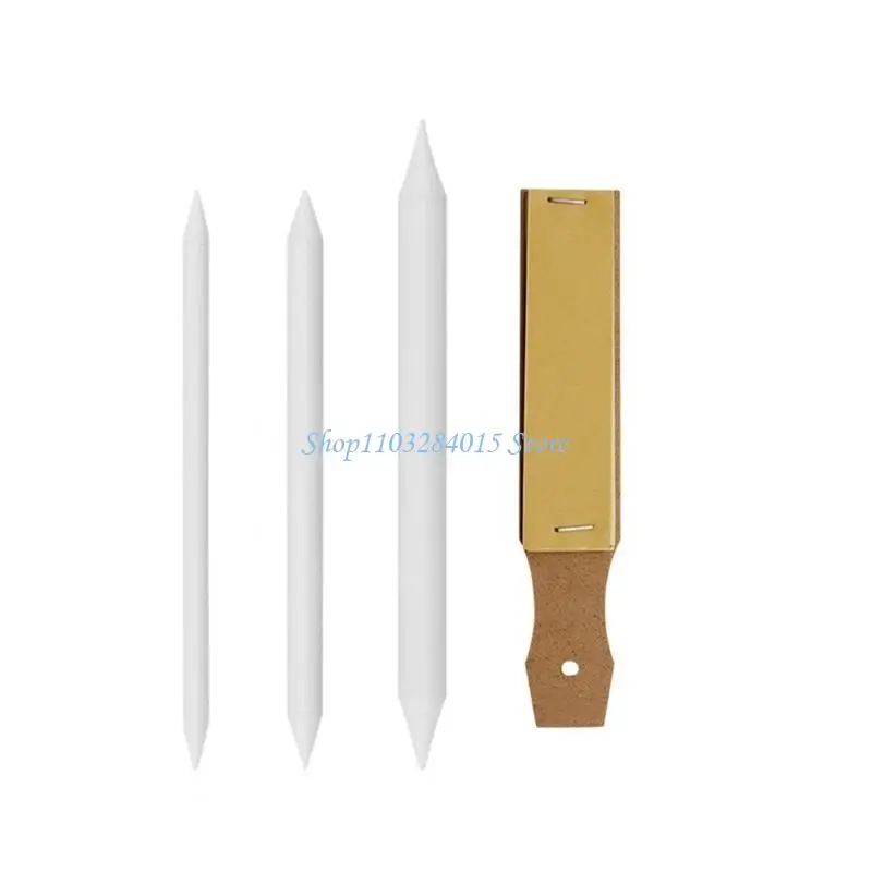 R6FF 더블 엔드 블렌딩 그루터기 Tortillion 샌드페이퍼가 포함된 완전한 스케치 도구