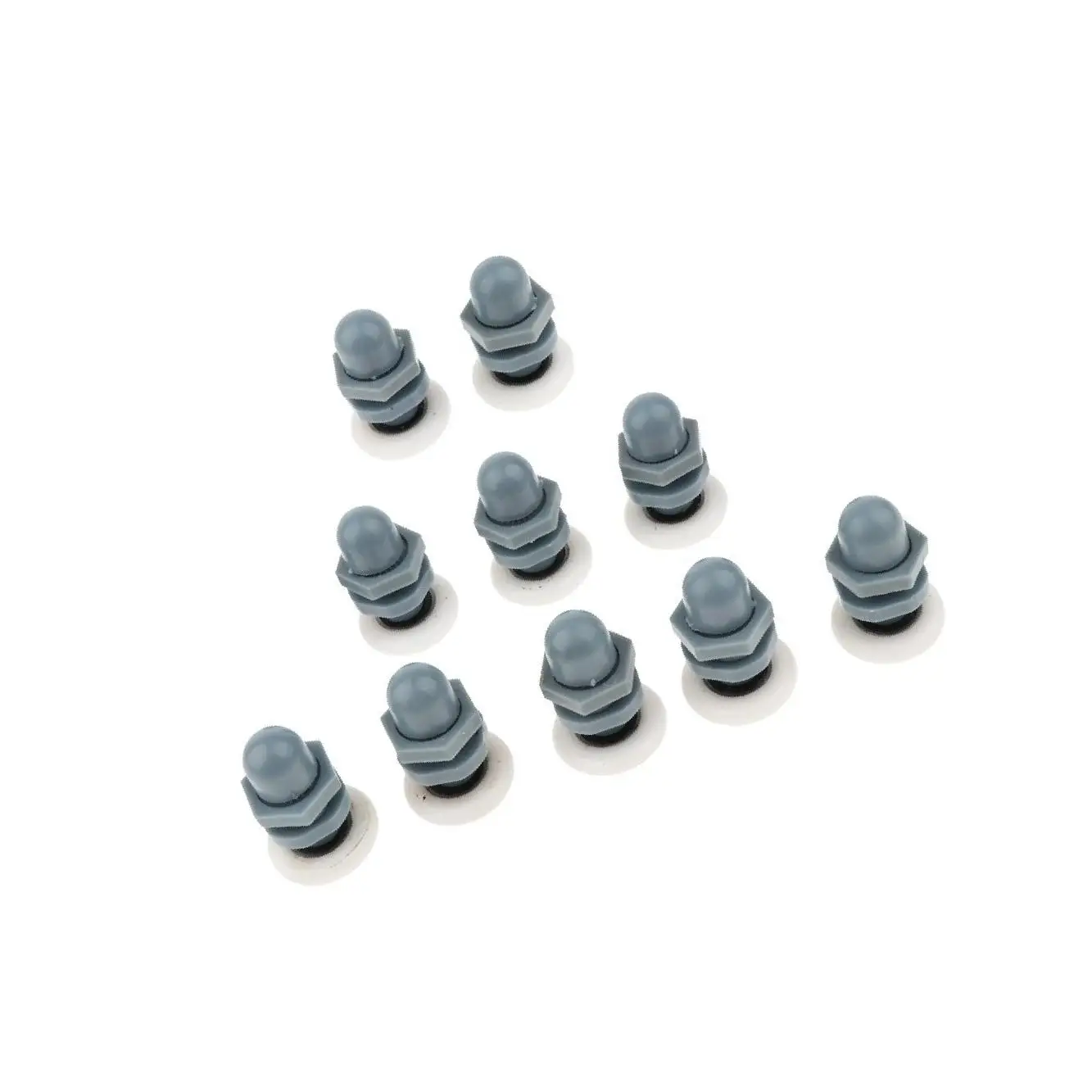 

2/3 10 Pieces Single Sliding Shower Door Enclosures Rollers Runners Wheels 25mm
