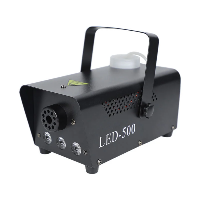 500W Remote Control DMX512 Fog Machine & LED RGB 3in1 light Stage Show Led Smoke Machine Disco KTV DJ Party Club Bar Event Show