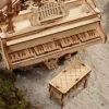 Robotime ROKR Mechanical Music Box 3D Wooden Puzzle for Kids Christmas Gifts 5