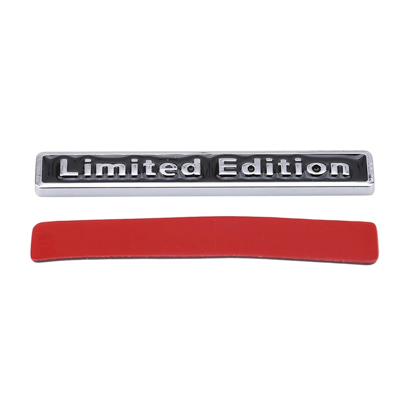 3d Chrom Metall Aufkleber Auto Zubehör Aufkleber Limited Edition Abzeichen Auto Aufkleber Aufkleber für Auto Styling Wort Brief Aufkleber – Detail 4