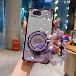 Ultimate Multifunctional Phone Case Set with Lanyard and Circular Stand - Google Pixel 8 Pro (PURPLE)