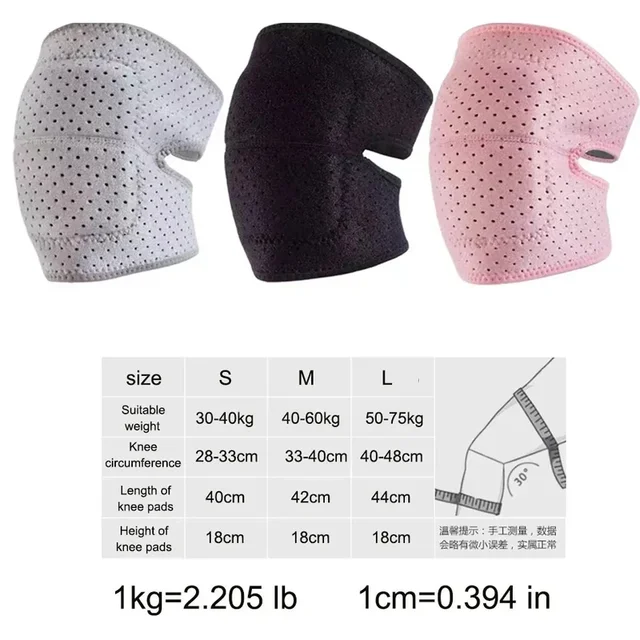 1PCS Sports Compression Knee Pads Elastic Knee Protector Thickened Sponge Knees Brace Support for Dancing Workout Training 4