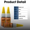 20g Instant Tire Repair Black Glue Liquid Strong Rubber Wear-resistant Non-corrosive Adhesive Instant Bond Leather 6